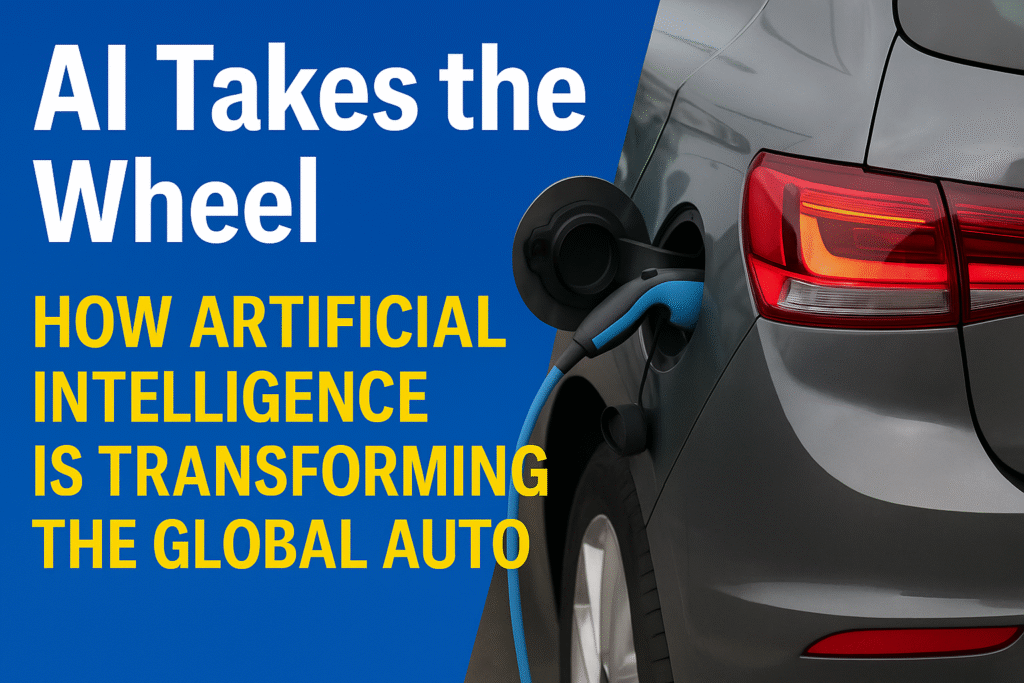 AI Takes the Wheel How Artificial Intelligence Is Transforming the Global Automotive Industry