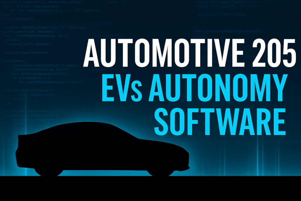 Automotive 2025 Electrification, Autonomy, and Software Are Driving the Next Revolution