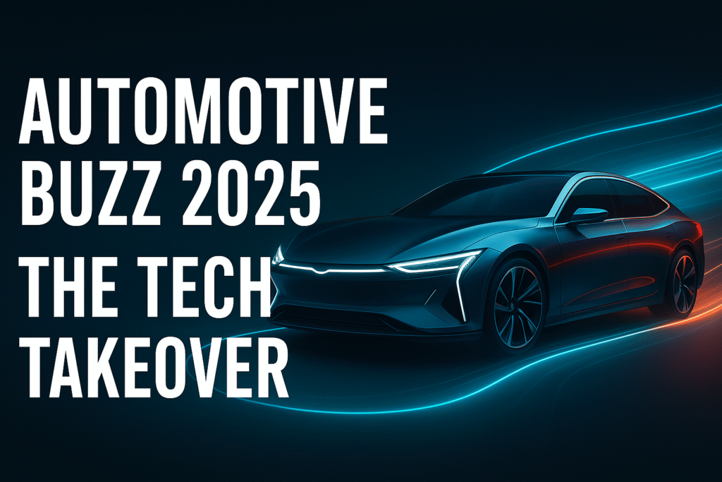 Automotive Industry Buzz 2025 The Fast-Changing World of Mobility