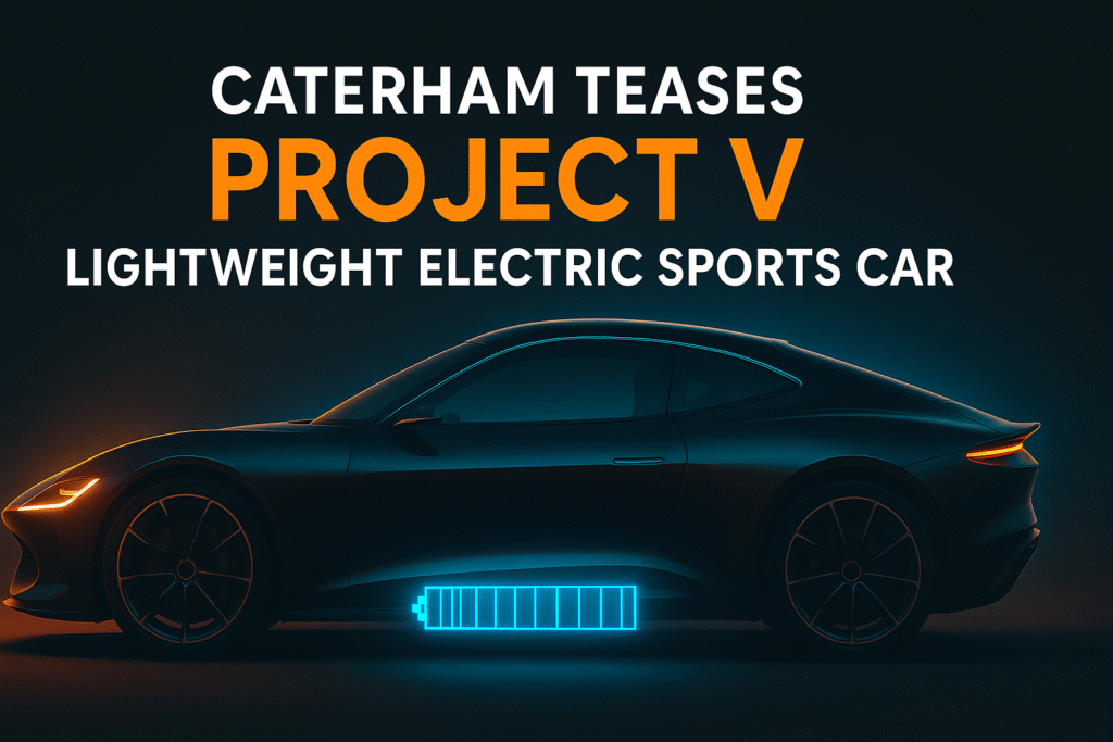 Caterham Project V: The Lightweight Electric Sports Coupé Redefining Performance