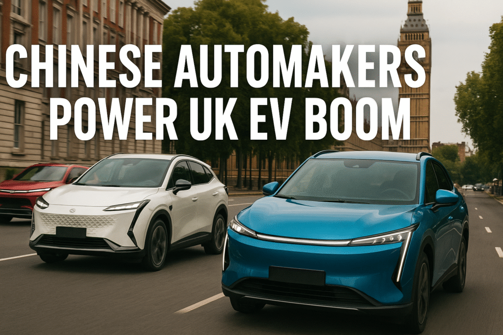 Chinese Automakers Gain Ground in the UK