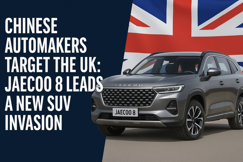Jaecoo 8 Brings Chinese Automotive Power to the UK SUV Market