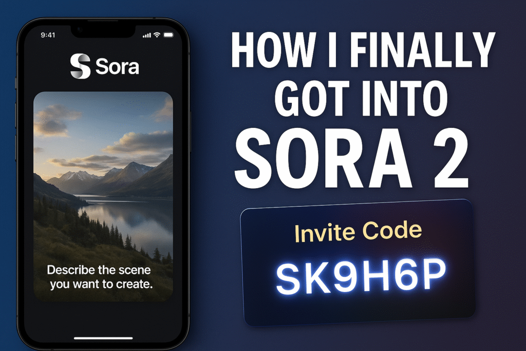 fter weeks on the waitlist, I finally accessed OpenAI Sora 2. Here’s how I did it — and a working Sora 2 invite code you can try today.