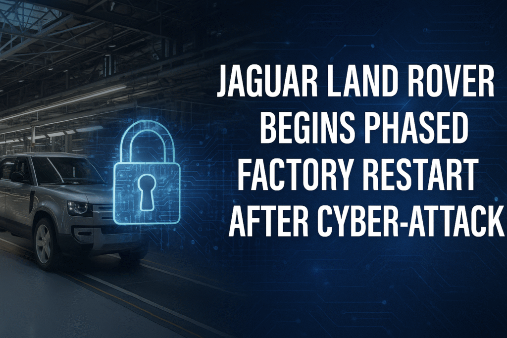 Jaguar Land Rover Resumes Production After Major Cyber-Attack: Inside the Phased Factory Restart