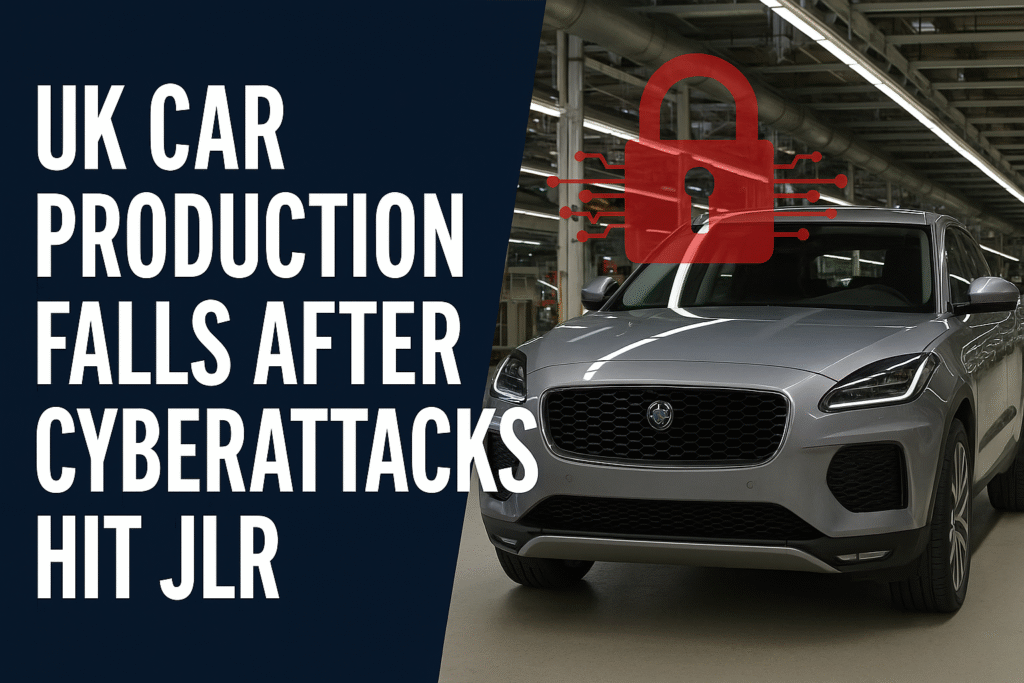 UK Car Production Falls 36% After Jaguar Land Rover Cyber Attack