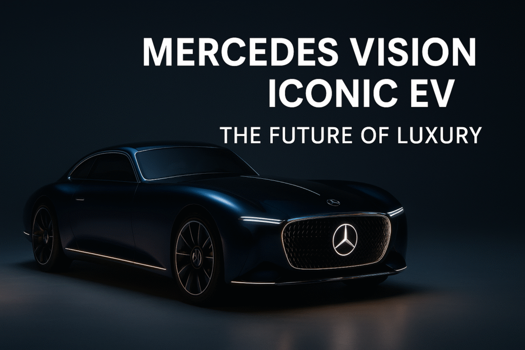 Mercedes-Benz Vision Iconic EV A Retro-Futuristic Masterpiece Redefining