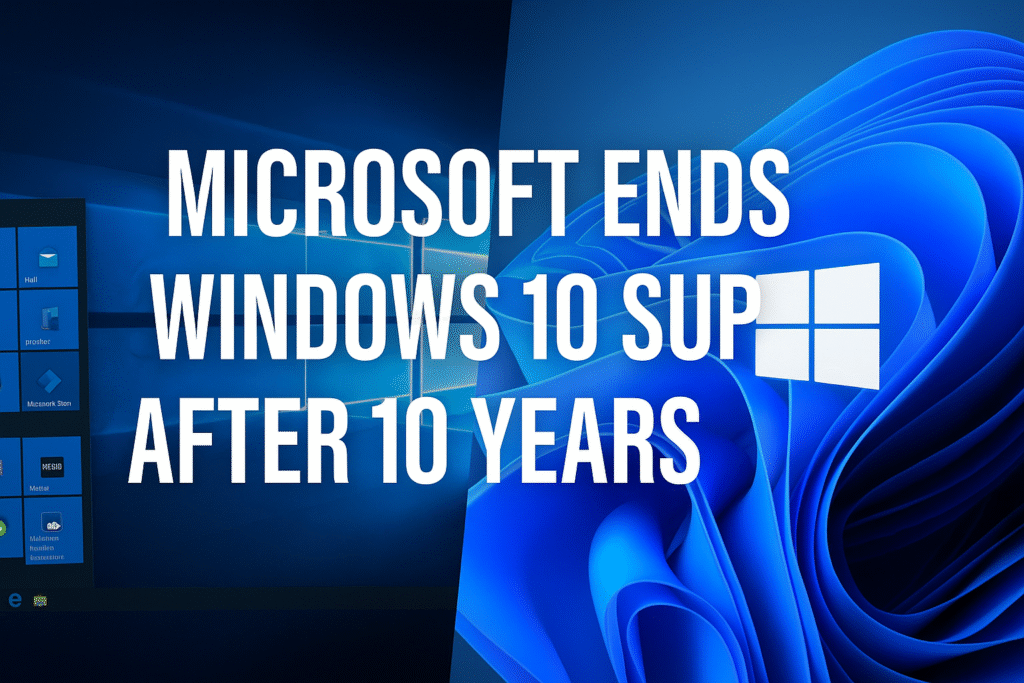 Microsoft Ends Windows 10 Support