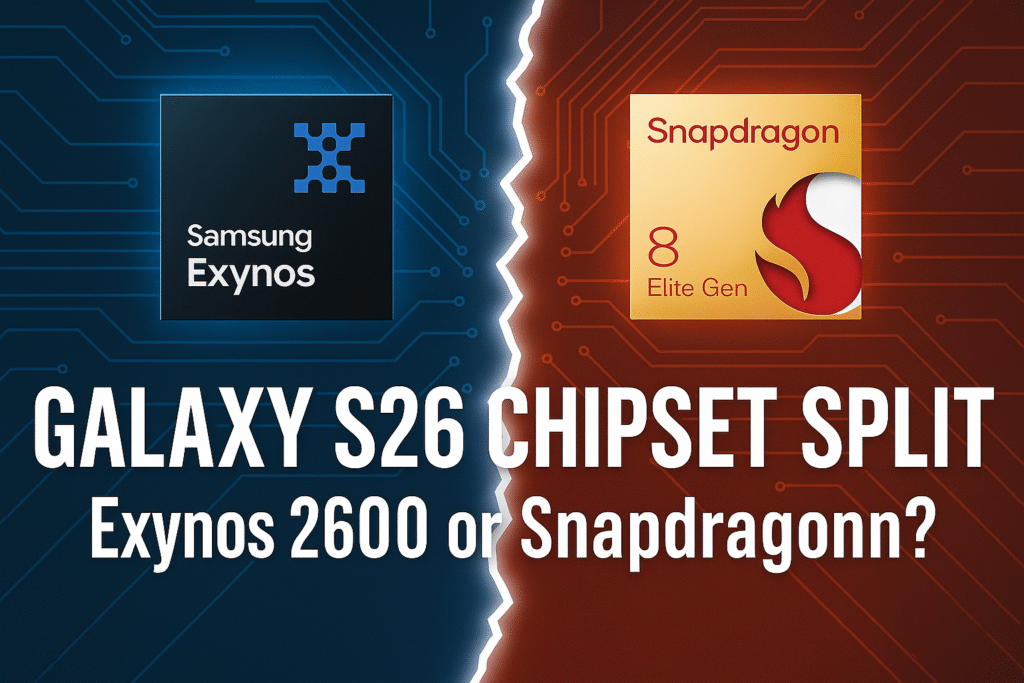 Samsung Galaxy S26 Could Feature Dual Chipsets: Exynos 2600 Meets Snapdragon 8 Elite Gen 5