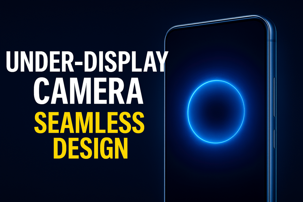 Under-Display Front Cameras: The Next Step Toward a Truly Seamless Smartphone Display