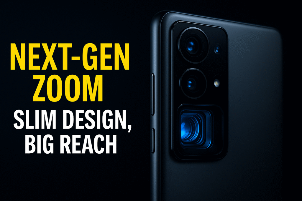 Periscope & Multi-Lens Zoom: How Slim Smartphones Achieve Powerful Optical Magnification