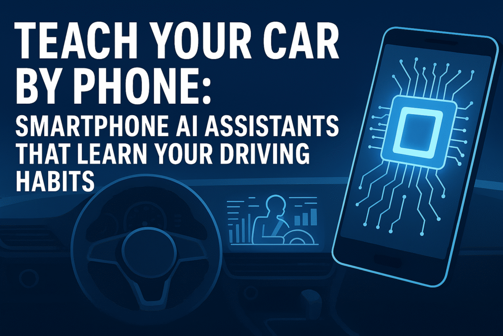 Teach Your Car by Phone: How Smartphone AI Learns and Adapts to Your Driving Style