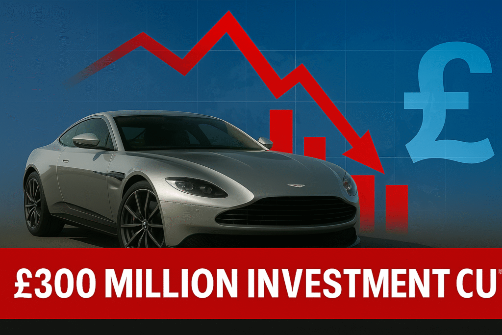 Aston Martin Cuts £300 Million Investment Amid Global Economic Pressures