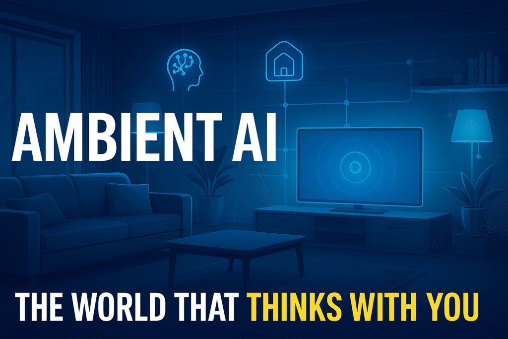 Ambient AI: Invisible Intelligence Inside Everyday Environments