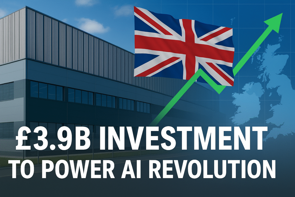 U.S. Tech Giant Invests £3.9 Billion in UK Data Centres to Power AI and Cloud Future