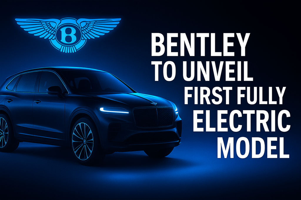 Bentley Confirms First Fully Electric Luxury Model: A New Era for British Automotive Excellence