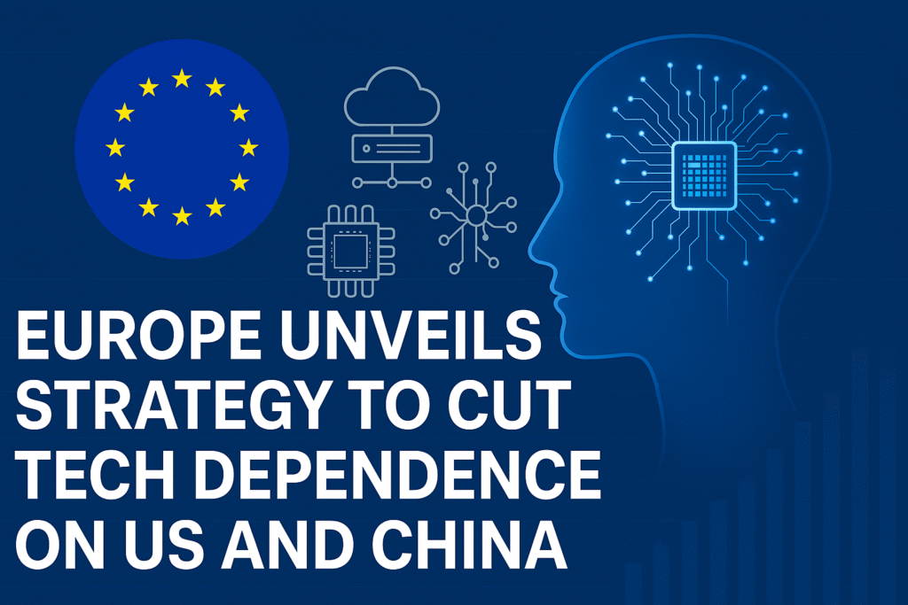 Europe Unveils Strategy to Cut Tech Dependence on US and China