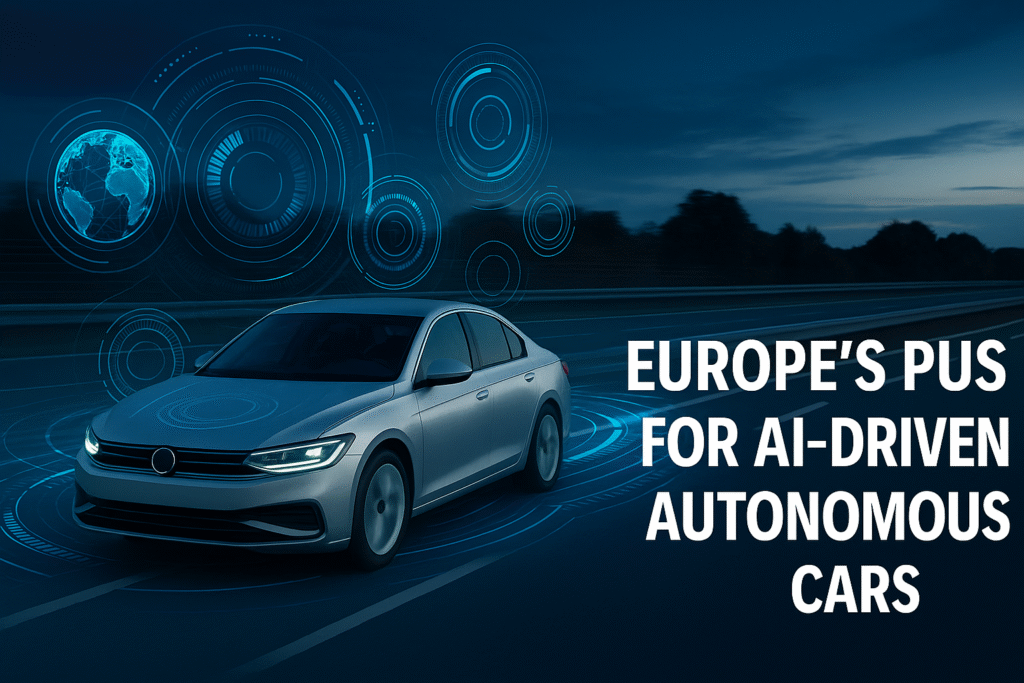 🚘 International Push for AI-Driven Autonomous Cars